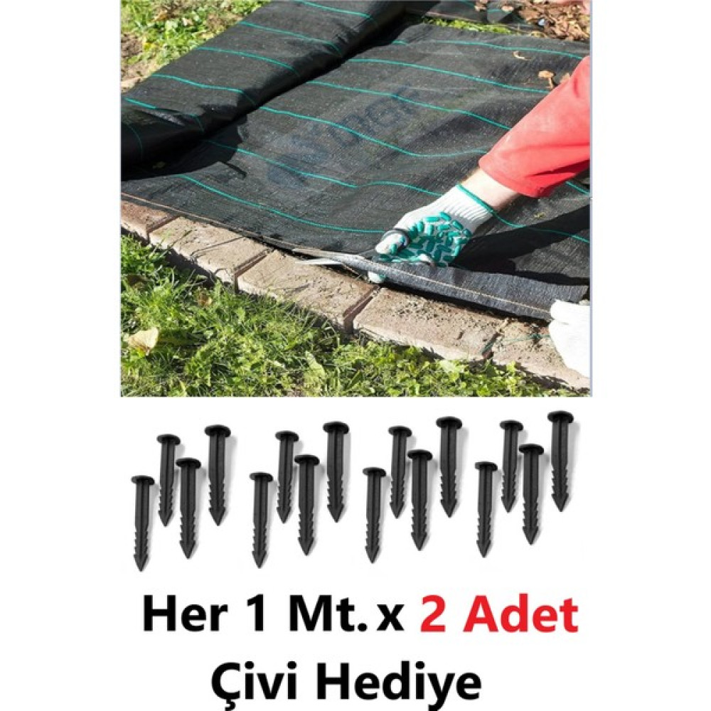Mgf Plast Mgf Yabani Ot Kontrol Bahçe Örtüsü-Çim Sınırlayıcı Bezi-Malçlama Bahçe Keçesi Kesilebilir Bariyer Jüt Kumaş - Siyah - 1 x 20 m Bahçe Dekorasyon & Düzenleme Fiyatı