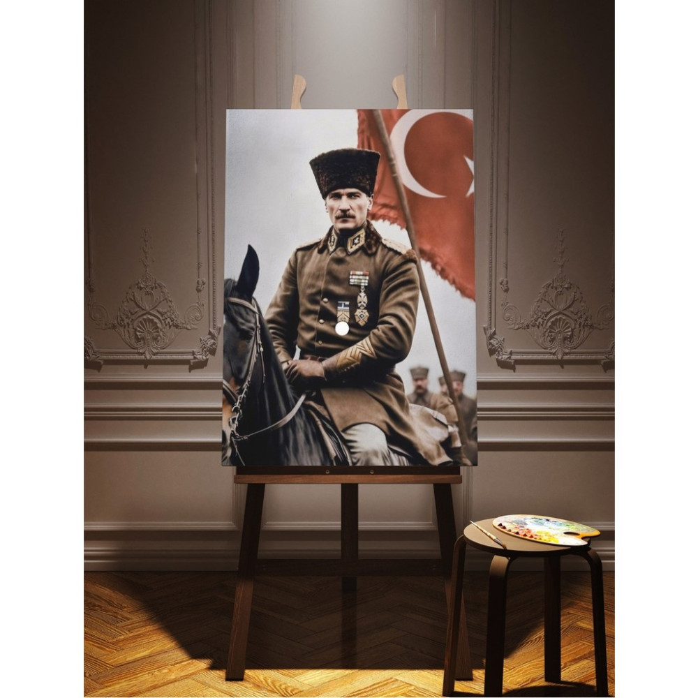 Mgi Design Atatürk Özel Dekoratif Kanvas Tablo ve Kanvas Tablolar Yüksek Çözünürlük - 50 x 70 cm - Ahşap Kanvas Tablo Fiyatı