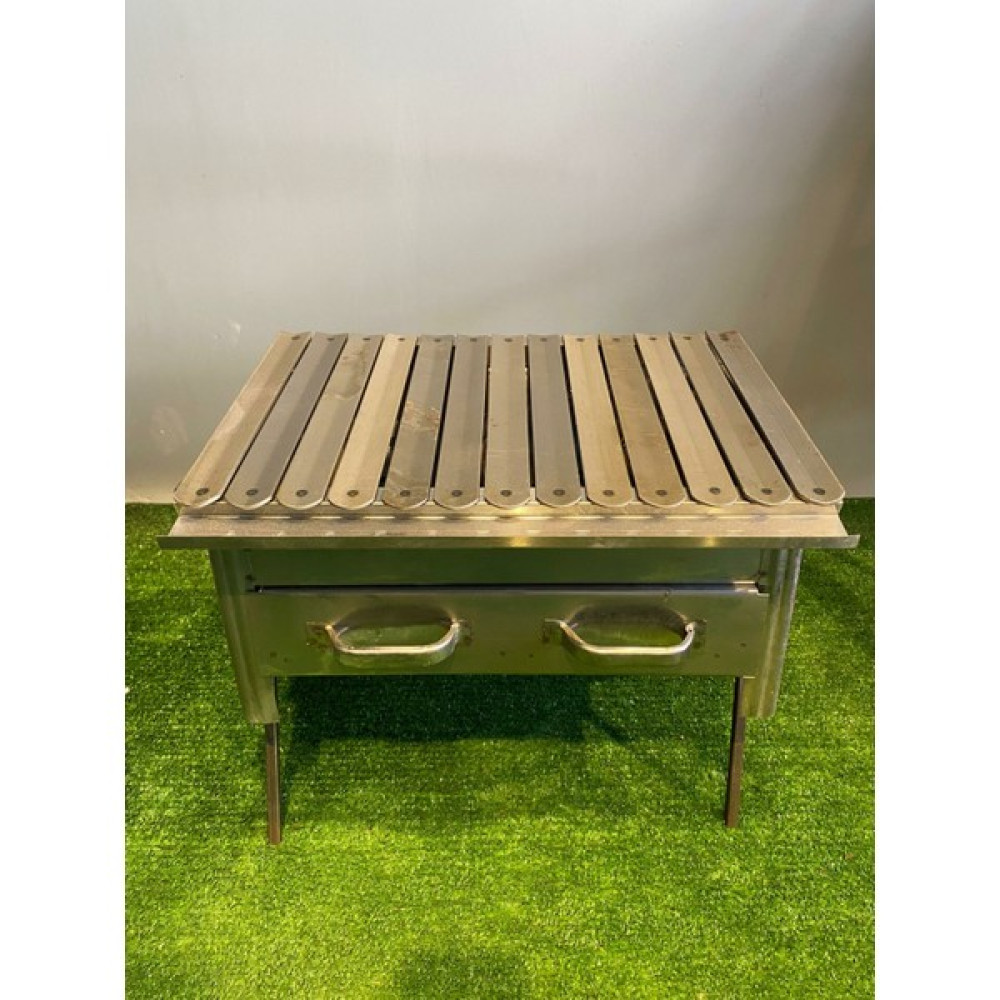 MGöktürk Mangalları 30X43 Çatal Ayaklı Krom Mangal Bahçe Mangalı & Barbekü Fiyatı