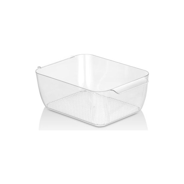 MHK Collection Buzdolabı Içi Meyve, Sebze Sepeti, Düzenleyici, Organizer 18 cm x 23 cm Şeffaf (1 Adet) Saklama Kapları Fiyatı