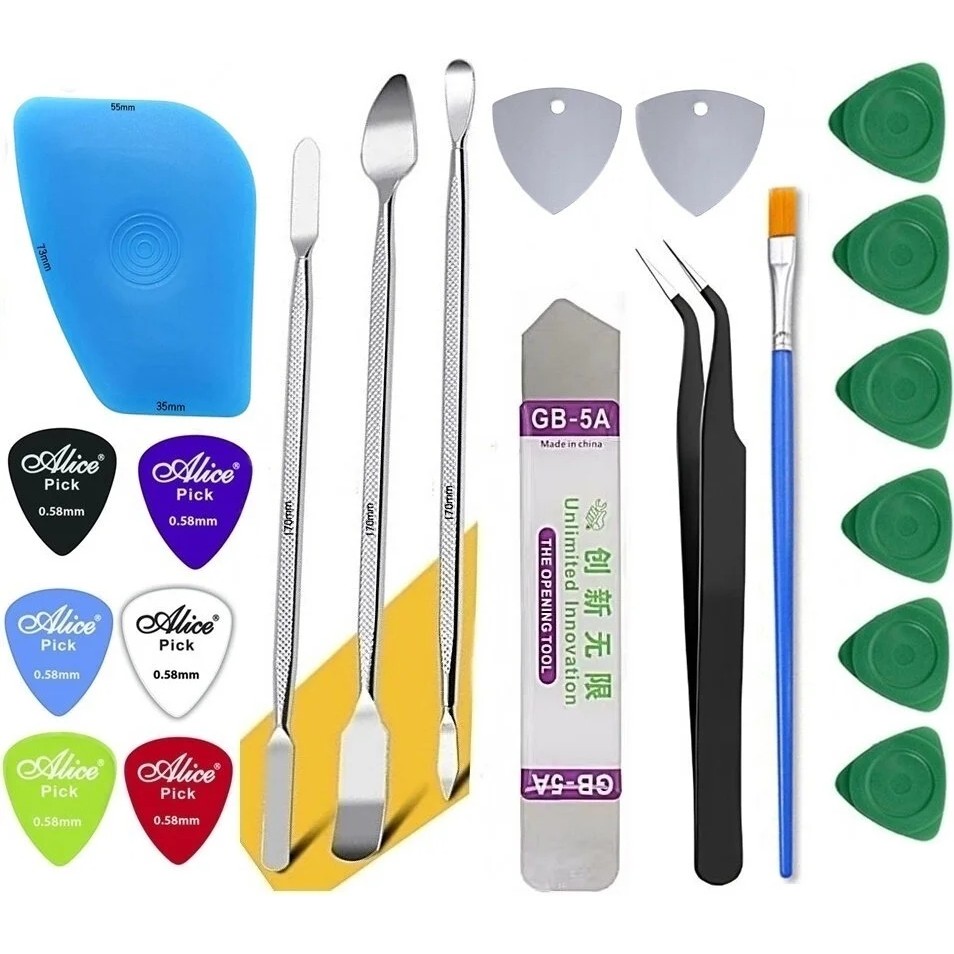 MHM Metal Plastik Sökme Spudger Kaldırma Aracı Telefon Tablet LCD Ekran Pil Vs Açma Yardımcı Açma Araçları18 Diğer Fiyatı