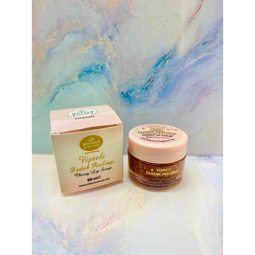 Mhyssa Natural Arındırıcı& Dolgunlaştırıcı Vişneli Dudak Peelingi/ Exfoliator & Volumizer Natural Cherry Lip SCRUB(50ML) Dudak Bakımı / Koruyucu Fiyatı