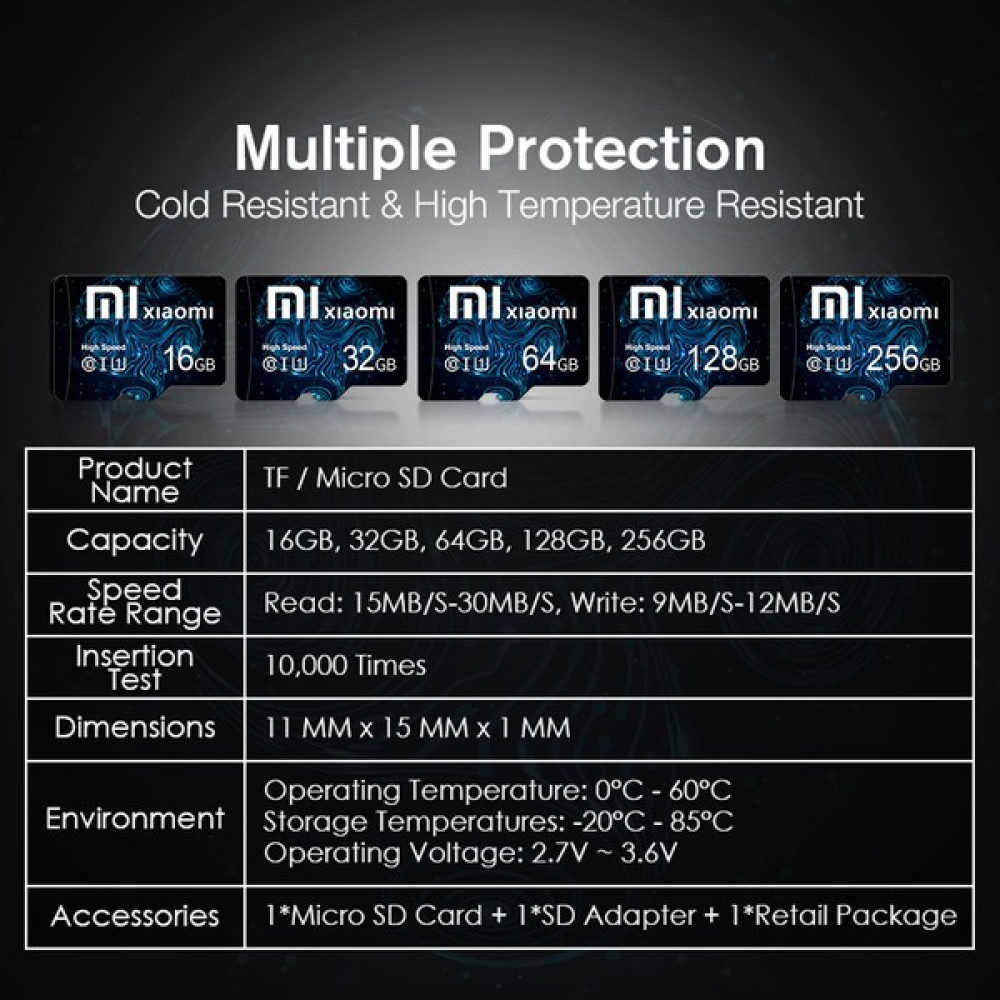MI 256 GB Mıcro Sd Kart Hafıza Kartları Fiyatı