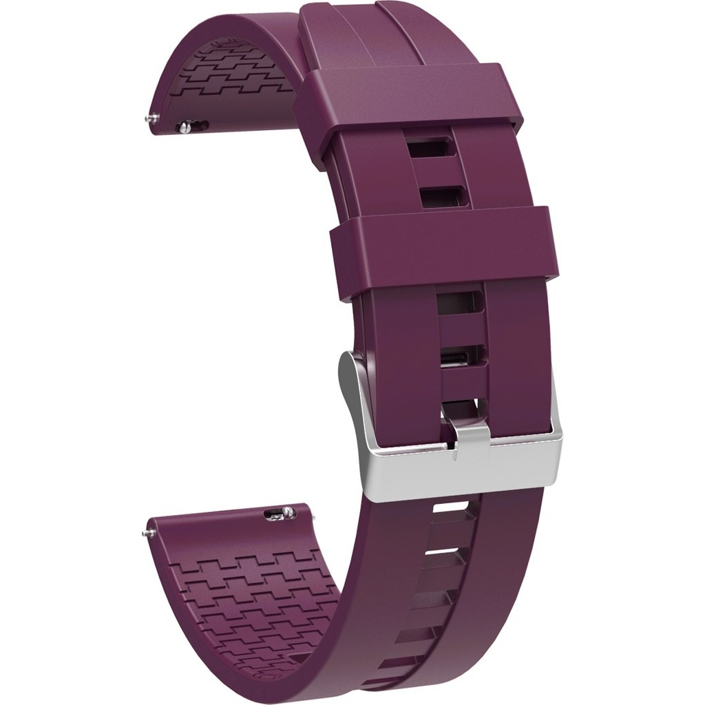 Mi Watch Color - Mi Watch -Mi Watch S1 Uyumlu 22 mm Silikon Kordon - Mor Diğer Fiyatı