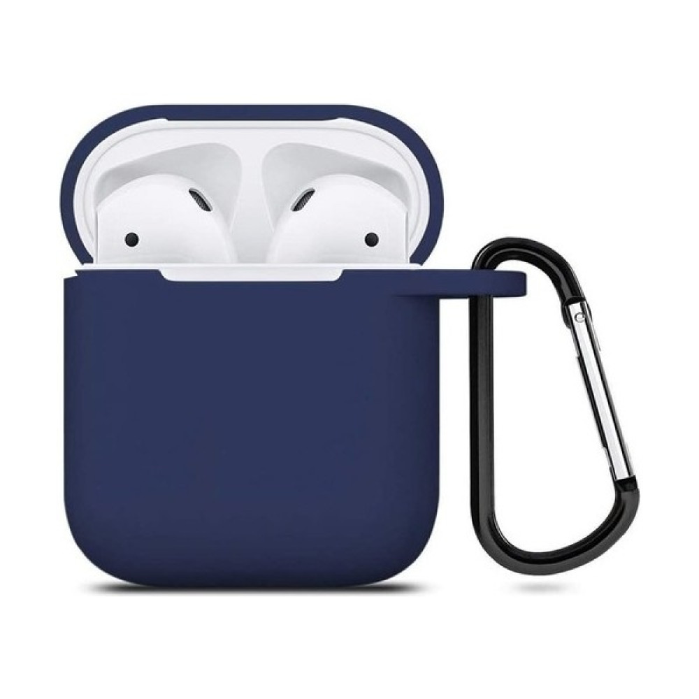 Mi7a Apple Airpods Silikon Kılıf 1 ve 2 Nesil Uyumlu Koruma Kılıf - Lacivert Cep Telefonu Aksesuarı Fiyatı