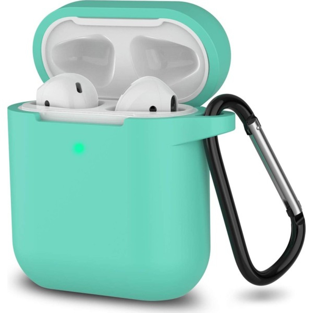Mi7a Apple Airpods Silikon Kılıf 1 ve 2 Nesil Uyumlu Koruma Kılıf - Turkuaz Cep Telefonu Aksesuarı Fiyatı
