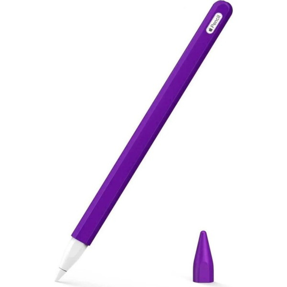 Mi7a Apple Pencil 2. Nesil Silikon Koruma Kılıf Yumuşak Tam Koruma - Mor Tablet Aksesuarı Fiyatı