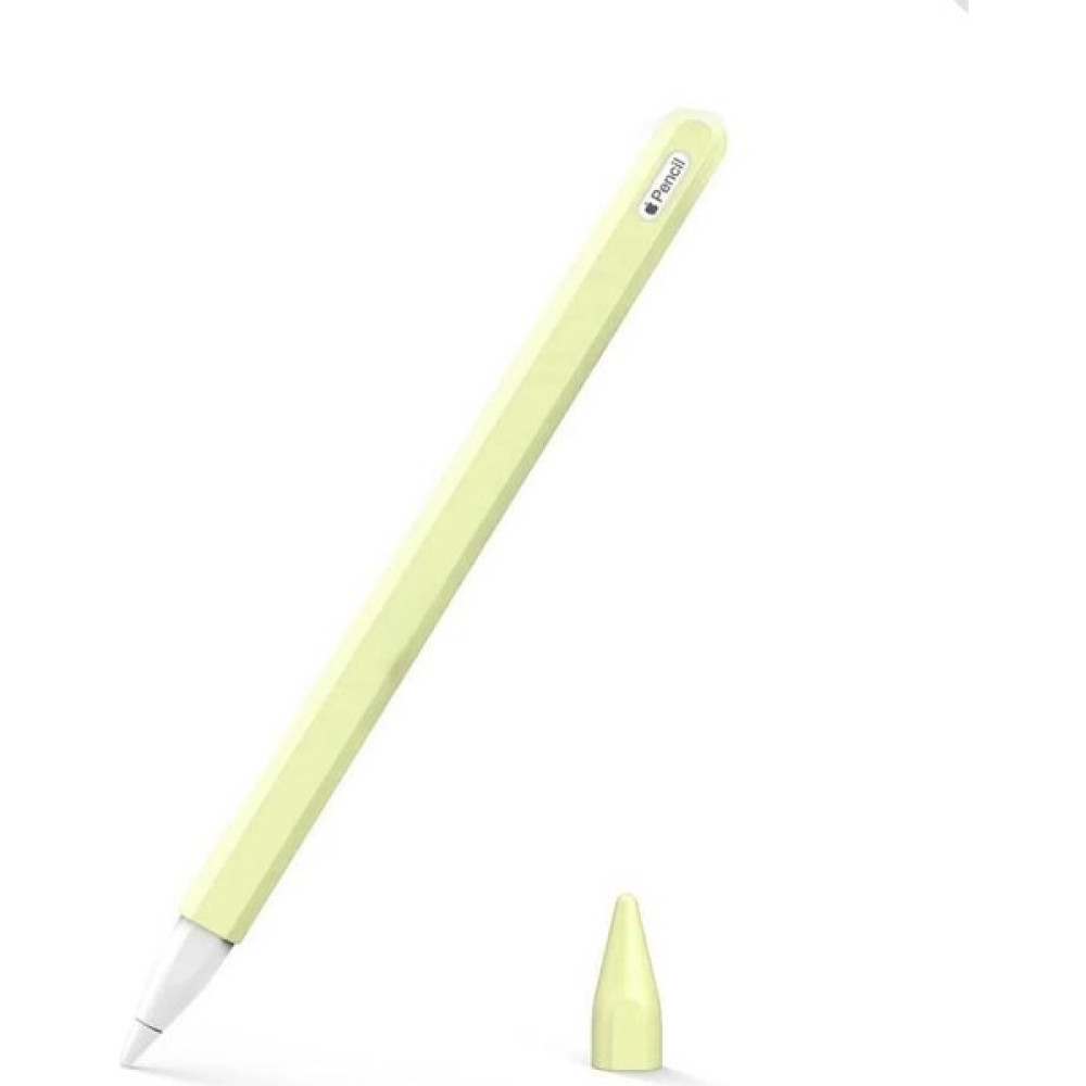 Mi7a Apple Pencil 2. Nesil Silikon Koruma Kılıf Yumuşak Tam Koruma - Sarı Tablet Aksesuarı Fiyatı