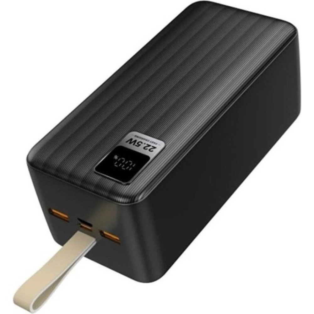 Mi7a Dexim K55 50.000 Mah 22.5W USB ve Type-C Çıkışlı LED Ekranlı Askılı Pd Powerbank - Siyah Taşınabilir Şarj Cihazı - Powerbank Fiyatı