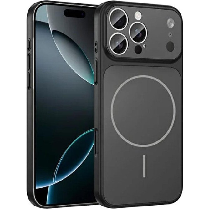 Mi7a iPhone 15 Pro Max Uyumlu Ag Glass Koruyucu Kılıf (Iphone 17 Pro Max Görünümlü) - Siyah - Çok Renkli Cep Telefonu Kılıfı Fiyatı