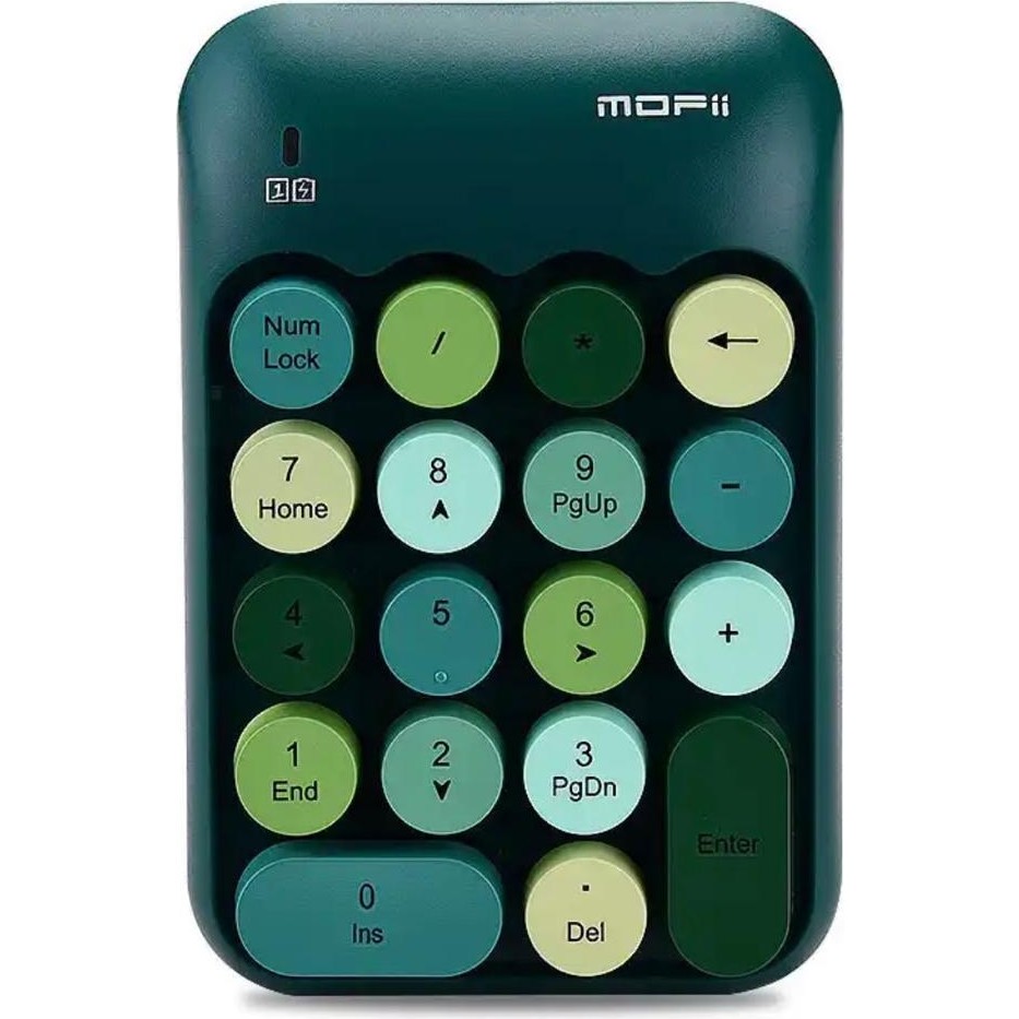 Mi7a Kablosuz Wıreless Numeric Keypad 18 Tuşlu Sayısal Klavye Numpad - Haki Klavye - Mouse Fiyatı