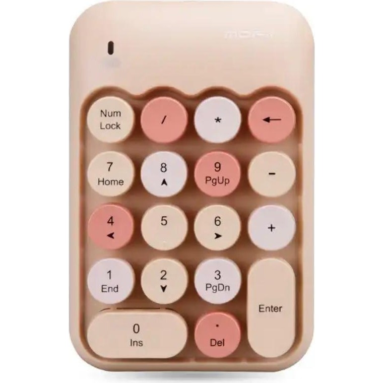 Mi7a Kablosuz Wıreless Numeric Keypad 18 Tuşlu Sayısal Klavye Numpad - Kahverengi Klavye - Mouse Fiyatı