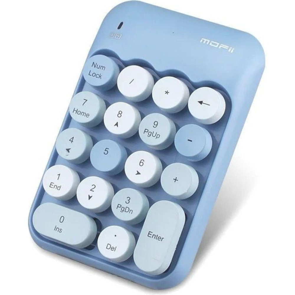 Mi7a Kablosuz Wıreless Numeric Keypad 18 Tuşlu Sayısal Klavye Numpad - Mavi Oyuncu Klavyesi Fiyatı