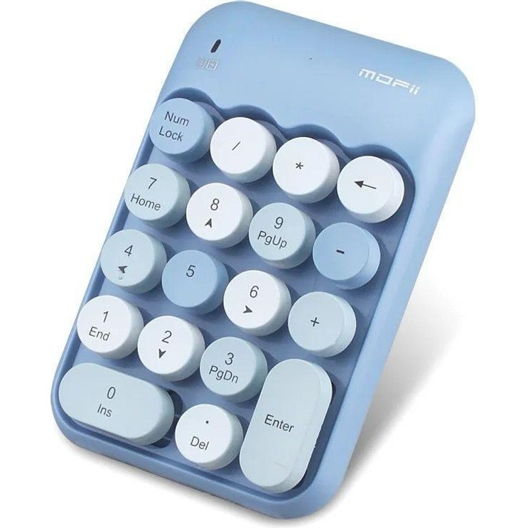 Mi7a Kablosuz Wıreless Numeric Keypad 18 Tuşlu Sayısal Klavye Numpad - Mavi Klavye - Mouse Fiyatı