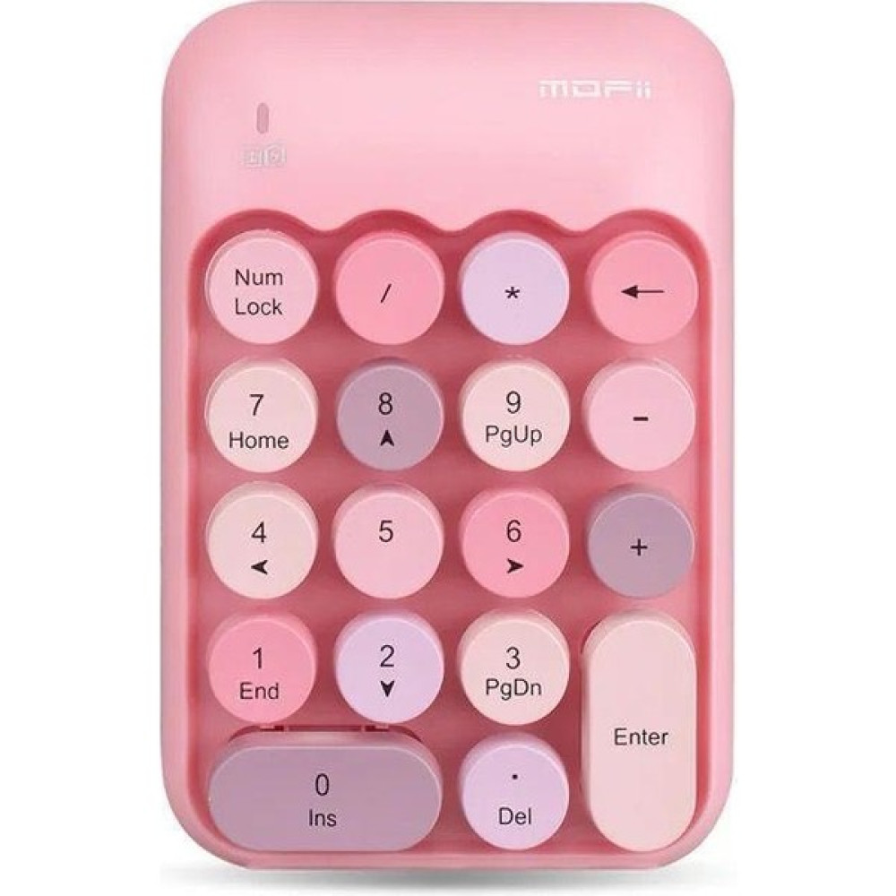 Mi7a Kablosuz Wıreless Numeric Keypad 18 Tuşlu Sayısal Klavye Numpad - Pembe Oyuncu Klavyesi Fiyatı