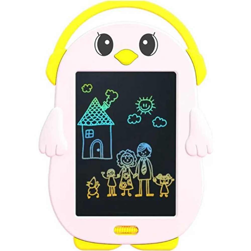 Mi7a Sevimli Renkli Yazılı LCD Dijital Çocuk Tableti Yazı Çizim Tahtası LCD 8.5 Inc Dijital Tablet - Beyaz Grafik Tabletler Fiyatı