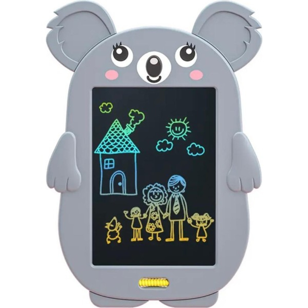 Mi7a Sevimli Renkli Yazılı LCD Dijital Çocuk Tableti Yazı Çizim Tahtası LCD 8.5 Inc Dijital Tablet - Gri Grafik Tabletler Fiyatı