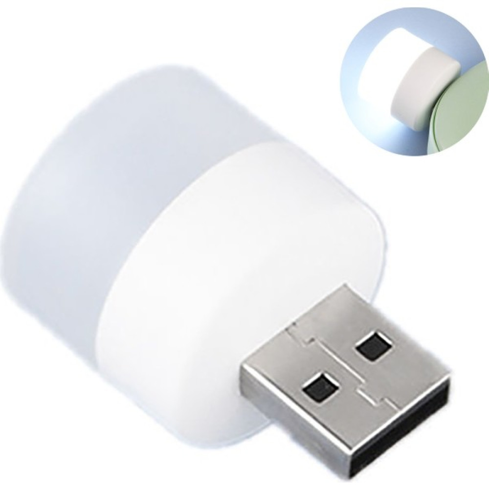 Mi7a Taşınabilir Mini USB LED Işık Lamba Gece Lambası ( 2 Adet ) - Beyaz Tablet Pc Aksesuarları Fiyatı