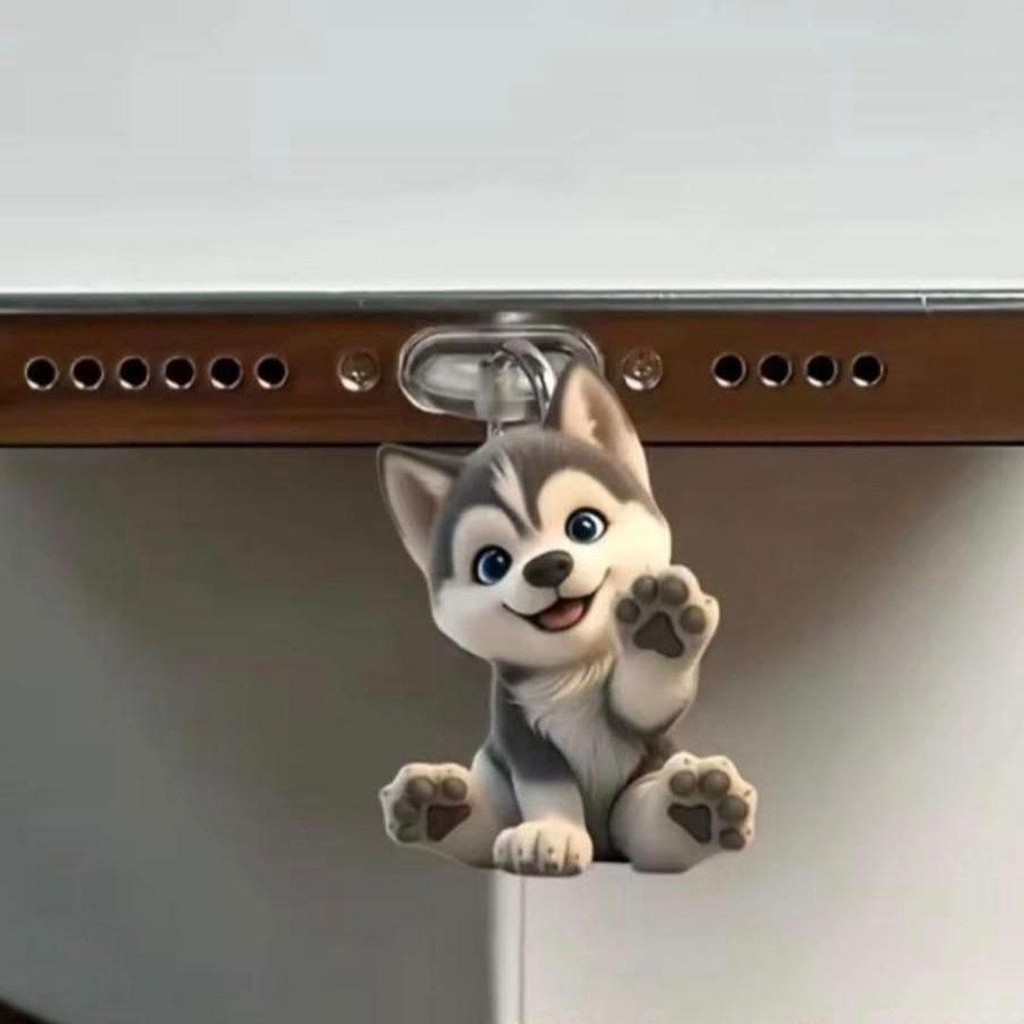 Mi7a Yavru Husky Figürlü Telefon Charmı (Type-C Uyumlu Şarj Soketi Tıpası) - Renkli - 1 Plus Bilgisayar Çevirici ve Adaptörü Fiyatı