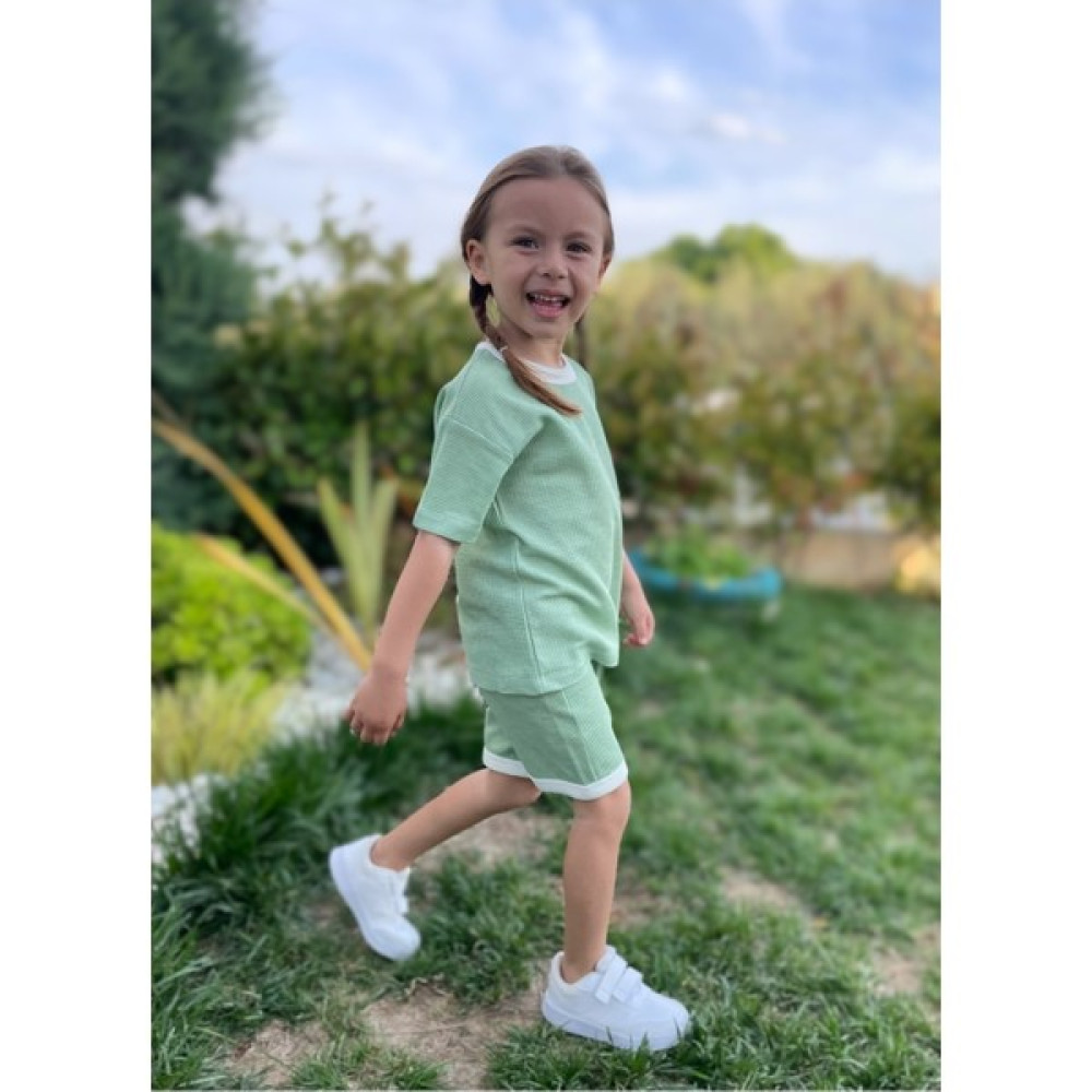 Mia Baby Oversize Waffle Takım Erkek Çocuk Giyim Takımı Fiyatı