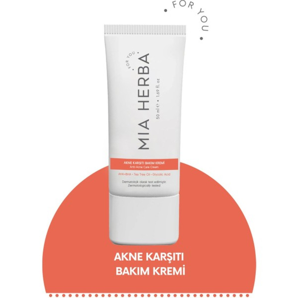 Mia Herba Akne Karşıtı Bakım Kremi 50ML Akne ve Sivilce Bakımı Fiyatı