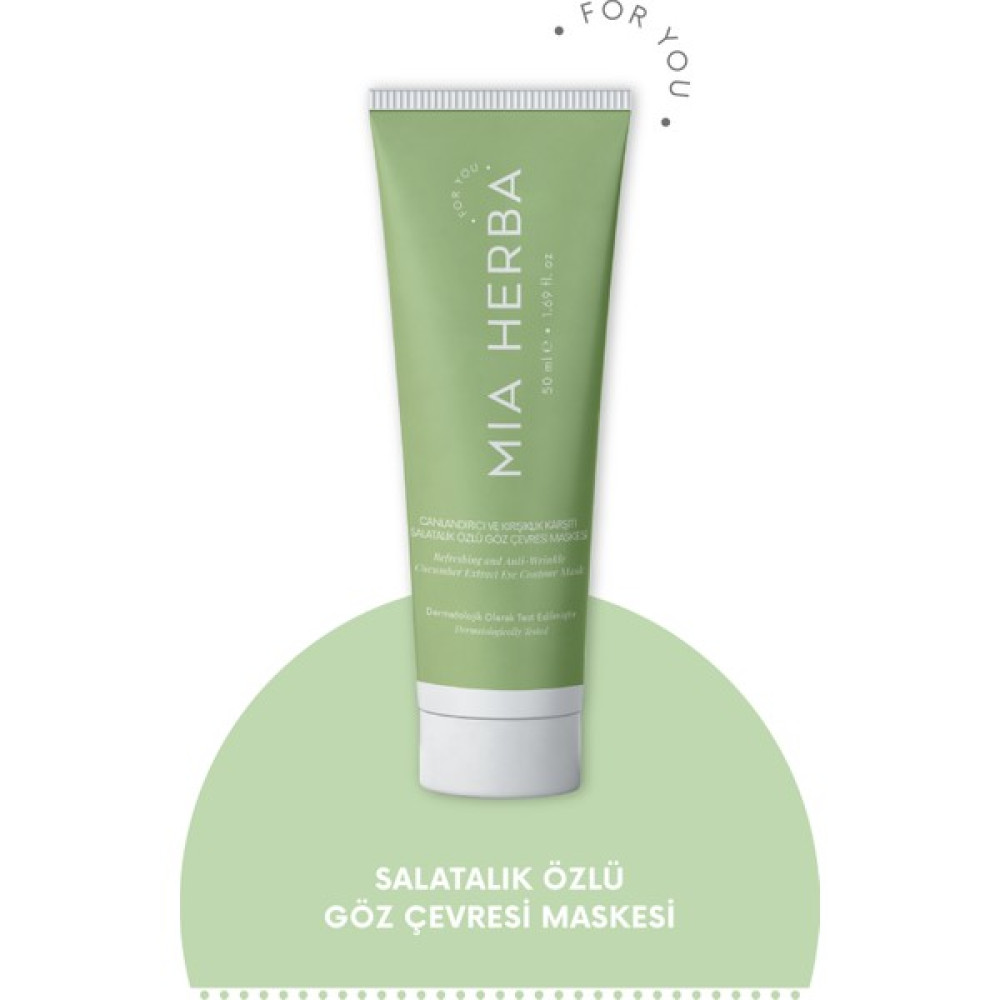 Mia Herba Canlandırıcı Ve Kırışık Karşıtı Salatalık Özlü Göz Çevresi Maskesi 50 Ml Maskeler Fiyatı