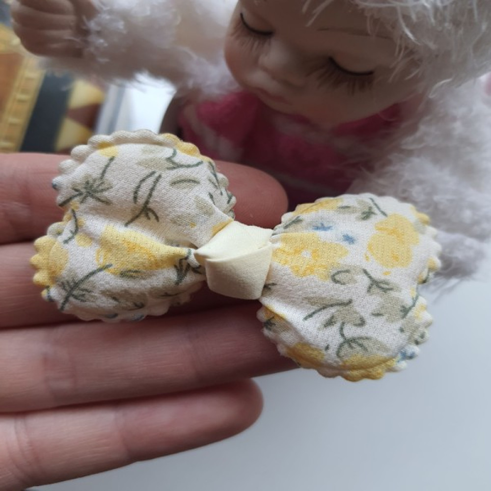 Mia Tokaa Çiçek Desenli Pofuduk Saçsız Bebek Tokası Toka, Taç & Saç Bandı Fiyatı