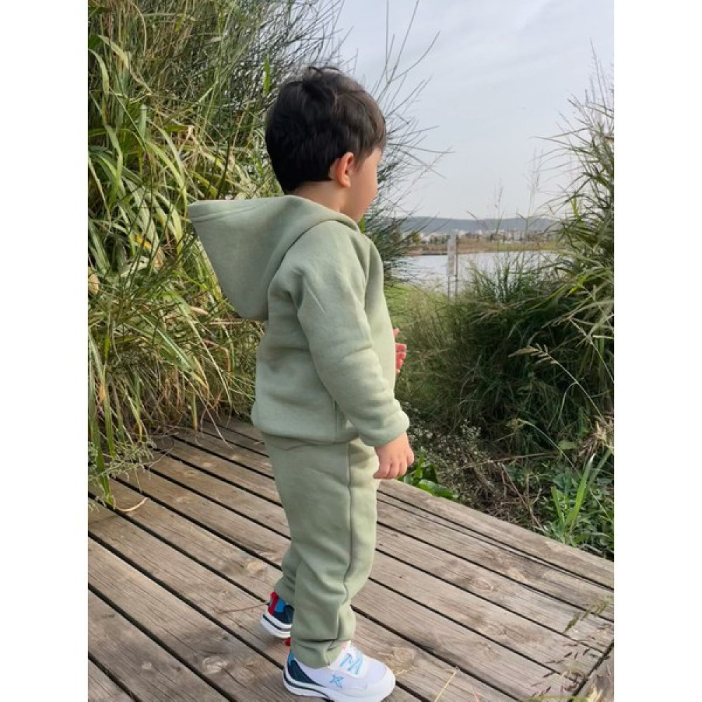 miababy Şardonlu Kapüşonlu Takım Erkek Çocuk Giyim Takımı Fiyatı