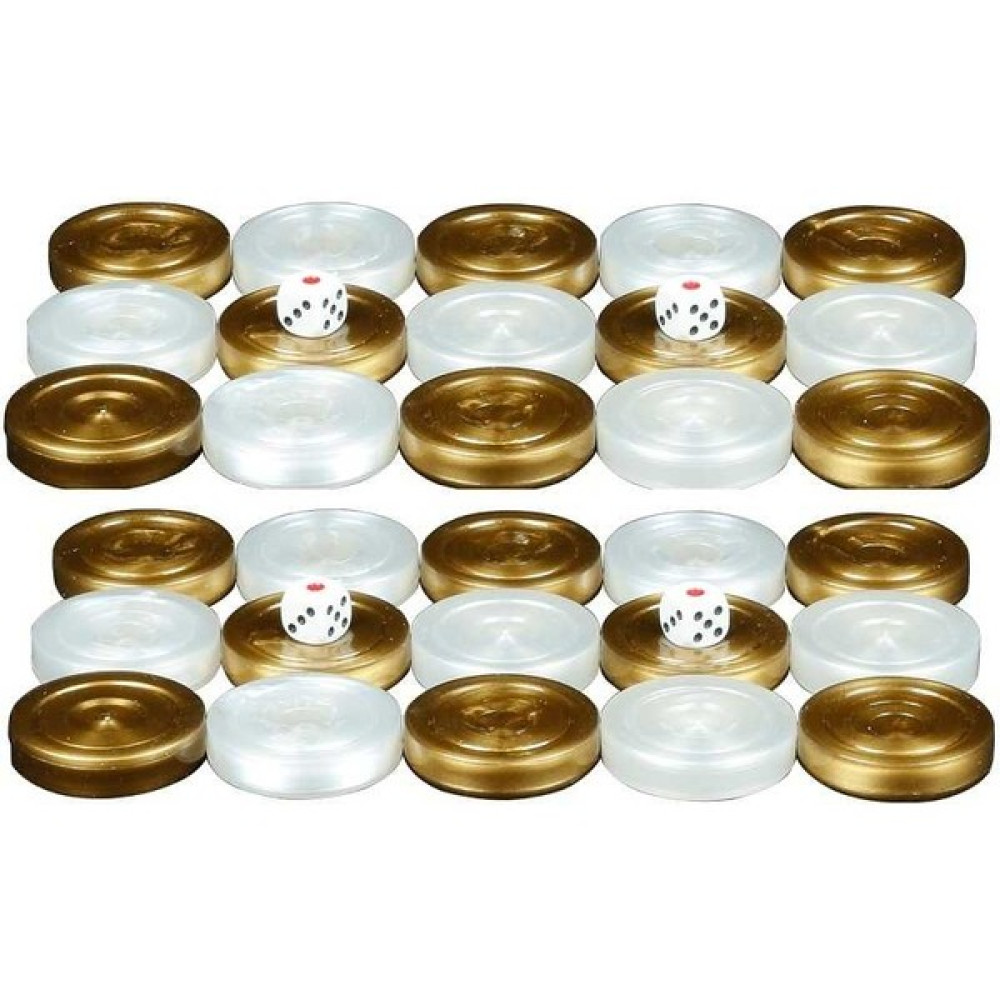 Miajima Gold Beyaz Sedefli Tavla Pulu Büyük Boy Tavla Fiyatı