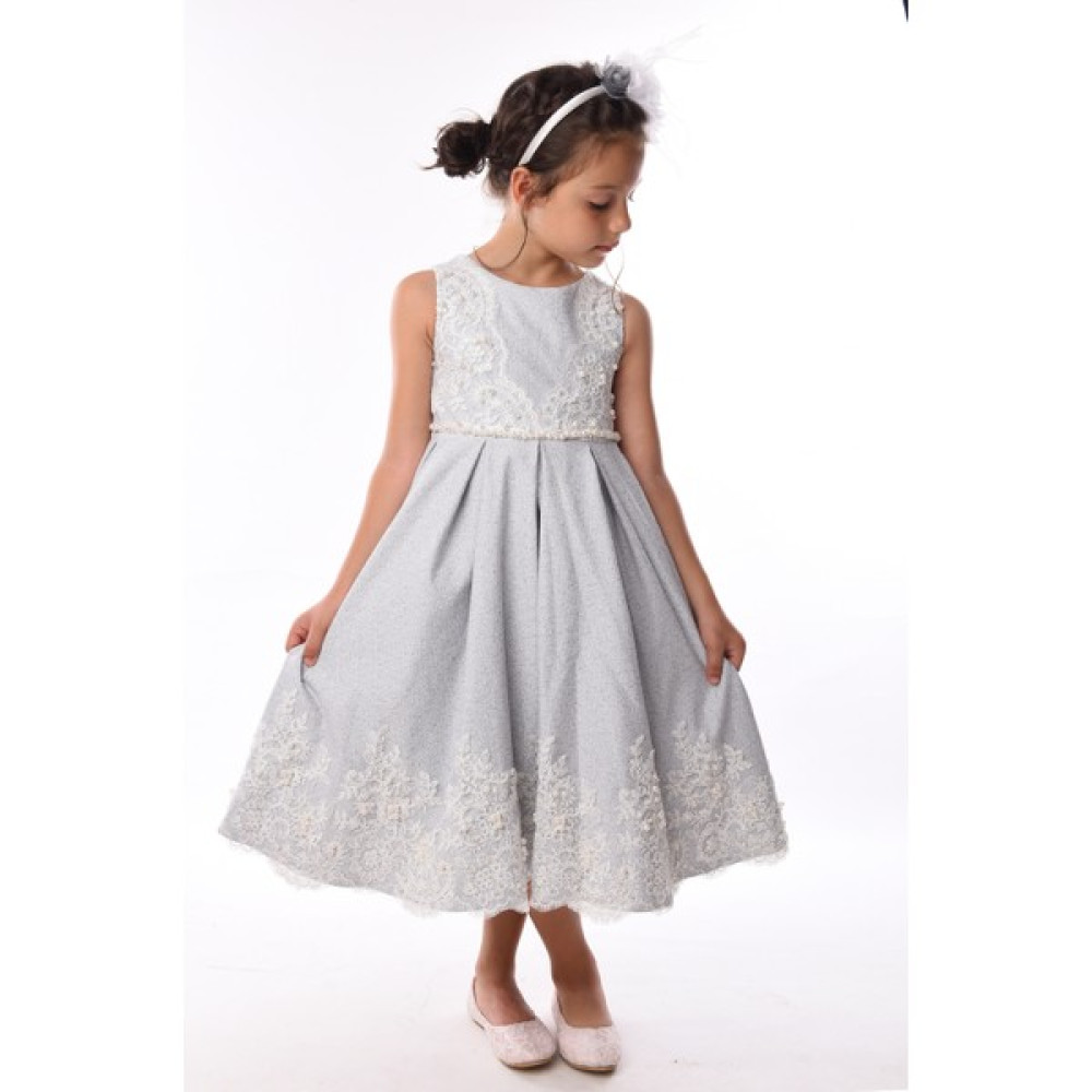 Mialora Couture Kız Çocuk Abiye Elbise Indigo Elbise Fiyatı
