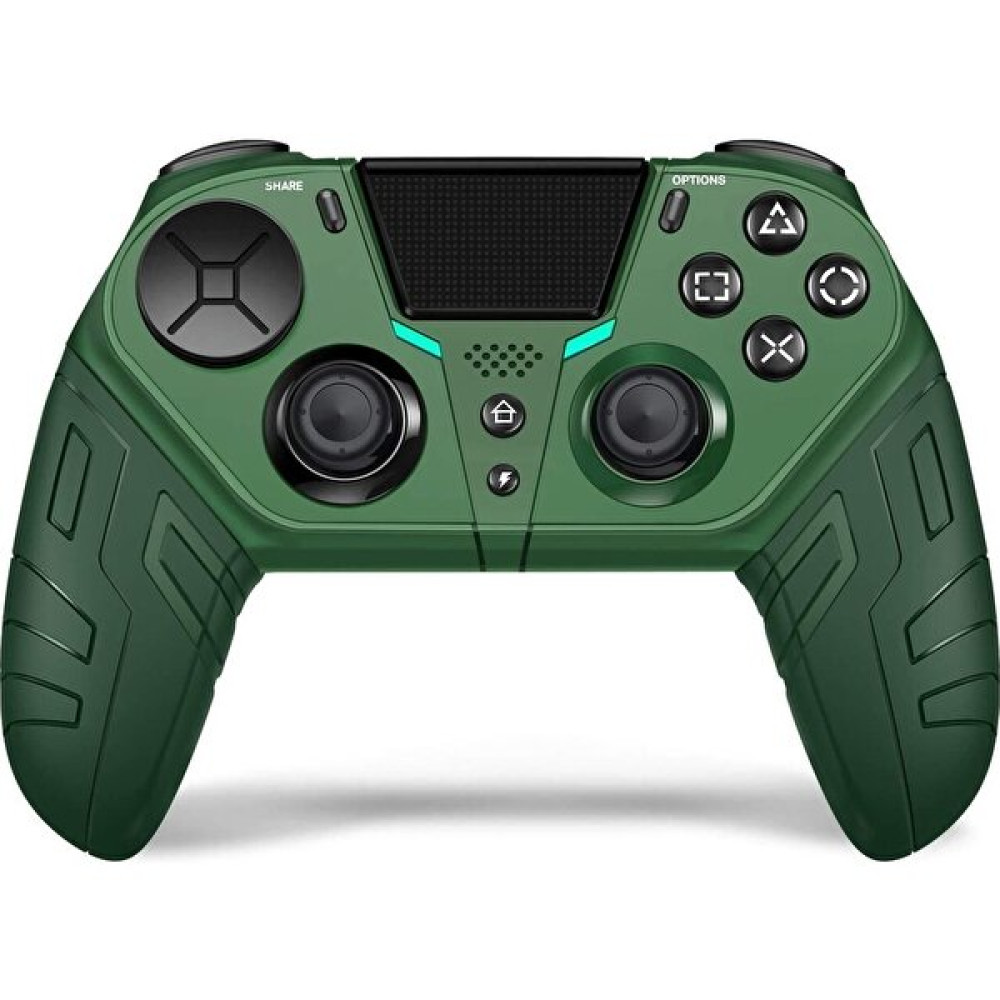 Miaoshan Ps4 Kablosuz Bluetooth Gamepad PS46 Axis Kablosuz Pc Pc Bluetooth Q300 Gamepad RALANRALAN300 (Yurt Dışından) - Beyaz - Yeşil Konsol Aksesuarları Fiyatı
