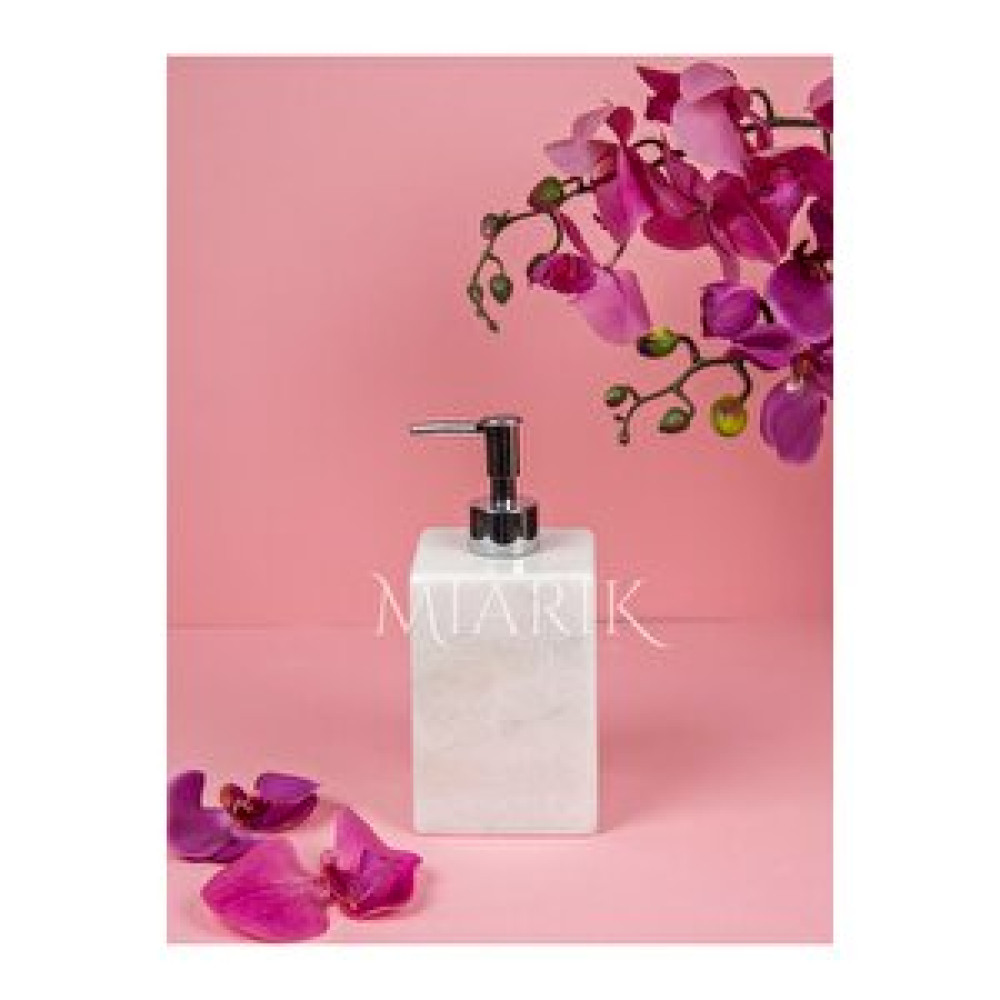 MIARIK DESIGN Dekoratif Mermer Kare Sıvı Sabunluk Sabunluk Fiyatı