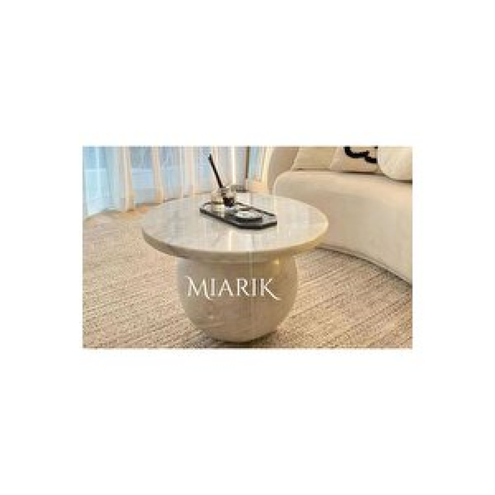 MIARIK DESIGN Mermer Top Yuvarlak Yan Sehpa Ve Zigon Yan Sehpa Fiyatı