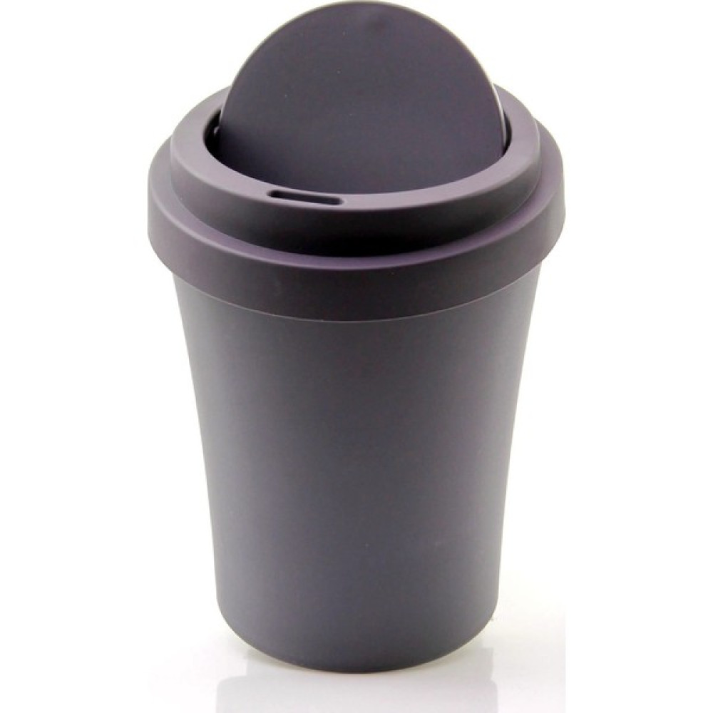 Miazze Plastik Masaüstü Mini Çöp Kovası Kutusu Soft Renkli 2 Lt - Mürdüm - 2 litre Çöp Kovaları Fiyatı