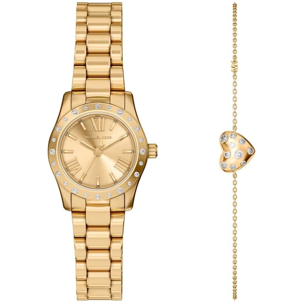 Michael Kors MK4992SET Kadın Kol Saati ve Bileklik Seti - Altın Kol Saatleri Fiyatı