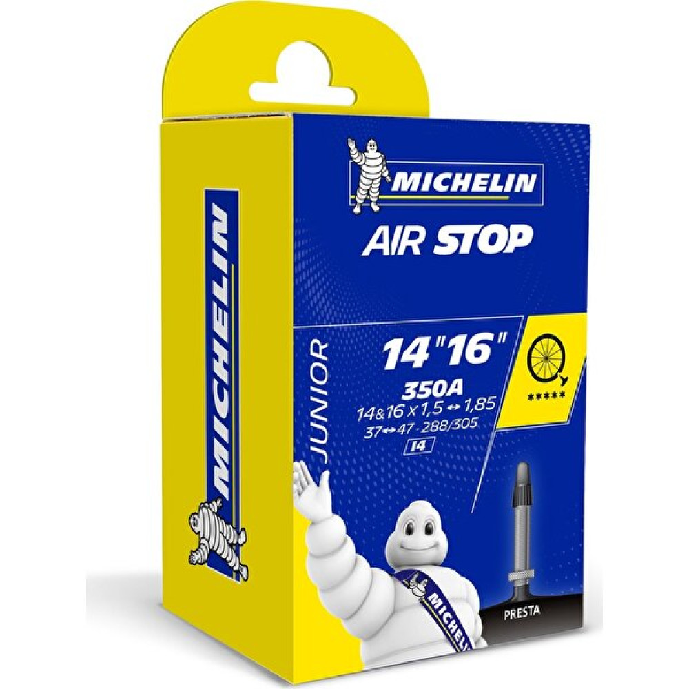 Michelin Airstop 14-16x1.5-1.85 PV29 14 ve 16 Jant Bisiklet İç Lastik Bisiklet Aksesuarları Fiyatı