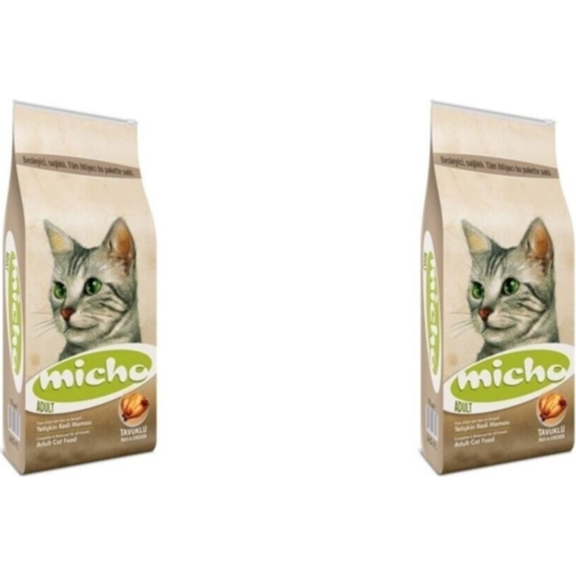 Micho 2 Adet 1,5 Kg. Yetişkin Kedi Maması Orijinal Kapalı Ambalaj Evcil Hayvan Ürünleri Fiyatı