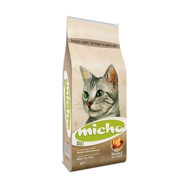 Micho Tavuklu (Hamsi ve Pirinç eşliğinde) Yetişkin Kedi Maması 1,5Kg Evcil Hayvan Ürünleri Fiyatı