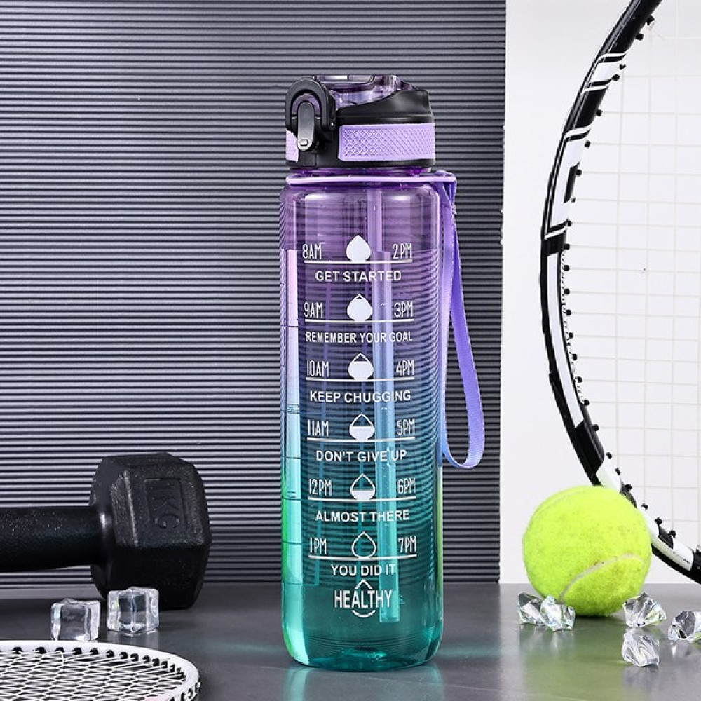 Michstabe 1000 ml Degrade Renk Yüksek Sıcaklığa Dayanıklı Şeffaf Su Isıtıcısı Taşınabilir Seyahat Uzay Fincanı Büyük Kapasiteli Spor Su Bardağı (Yu... Açık Hava, Deniz ve Spor Oyuncakları Fiyatı