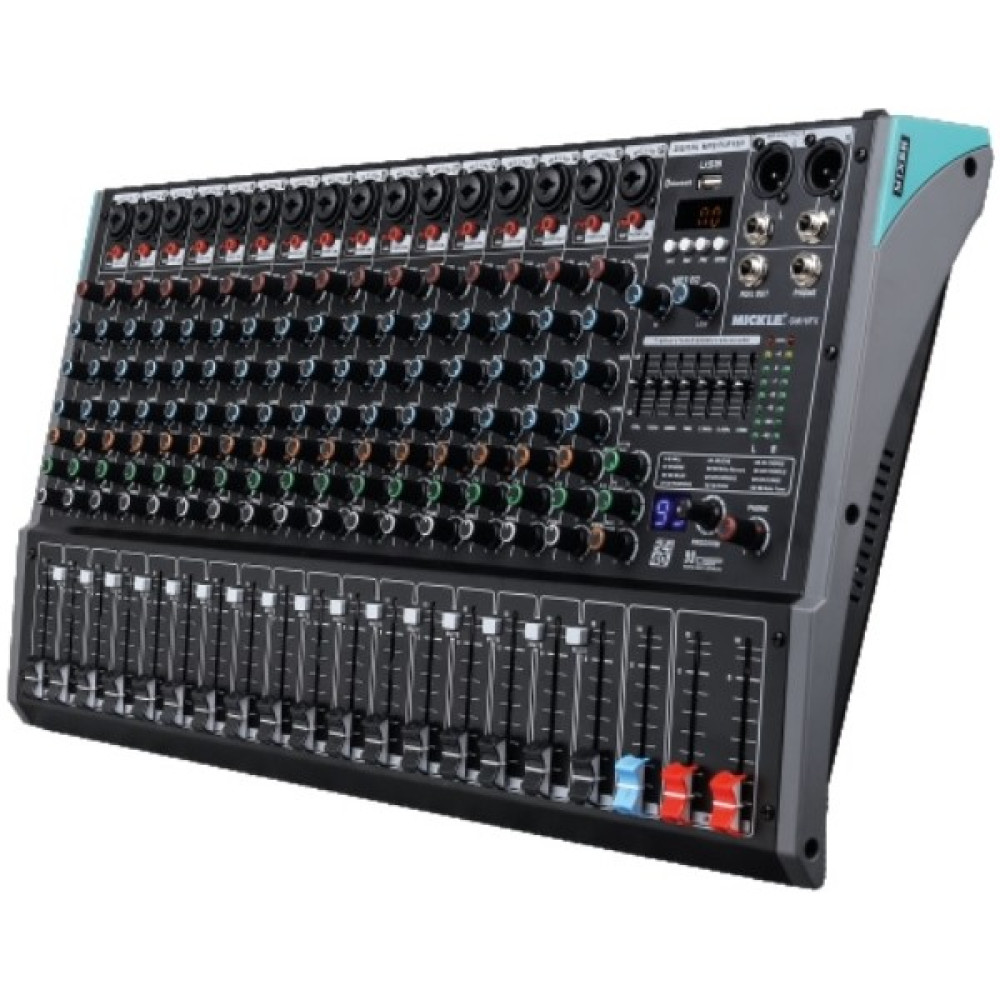 Mickle GM16FX 16 Kanal Deck Mixer, Usb, Kayıt,bluetooth - Siyah Oto Boyaları Fiyatı