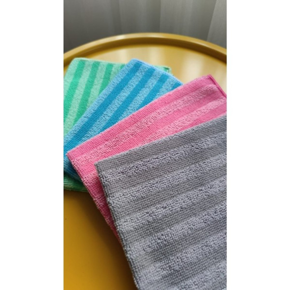 Mıclo Cleaning Mikrofiber Mutfak & Banyo Zor Kir Bezi 4’lü Paket - Gri - S Temizlik Malzemeleri Fiyatı