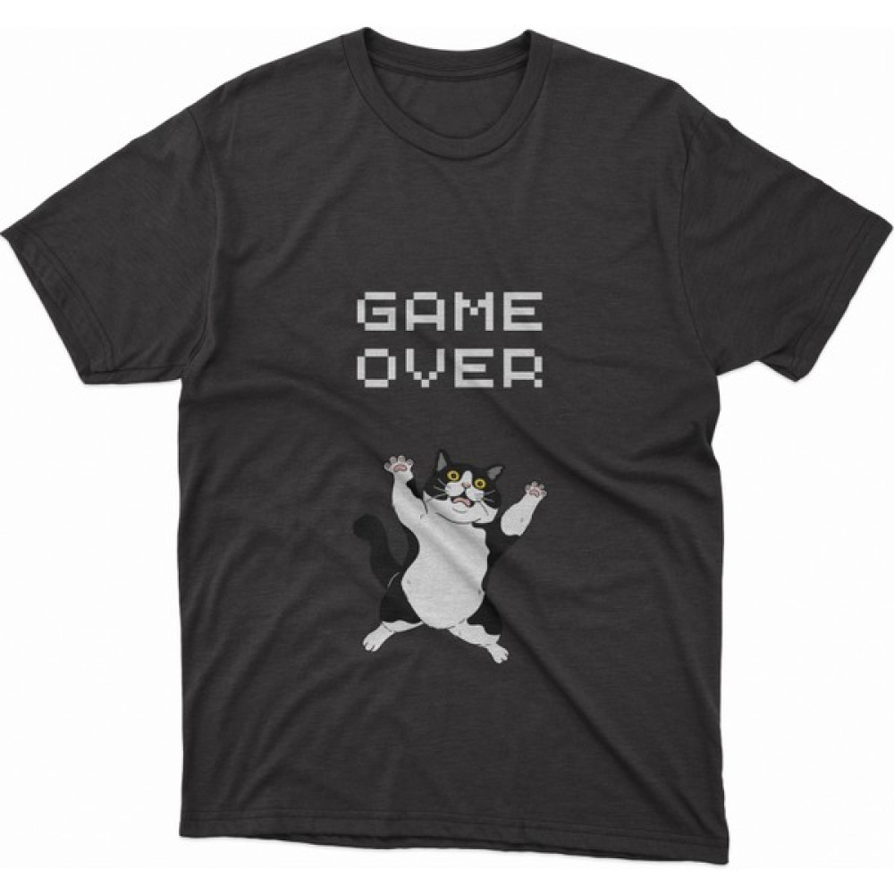 Micomiyo Game Over Unisex Tasarım Tişört Erkek T-shirt Fiyatı