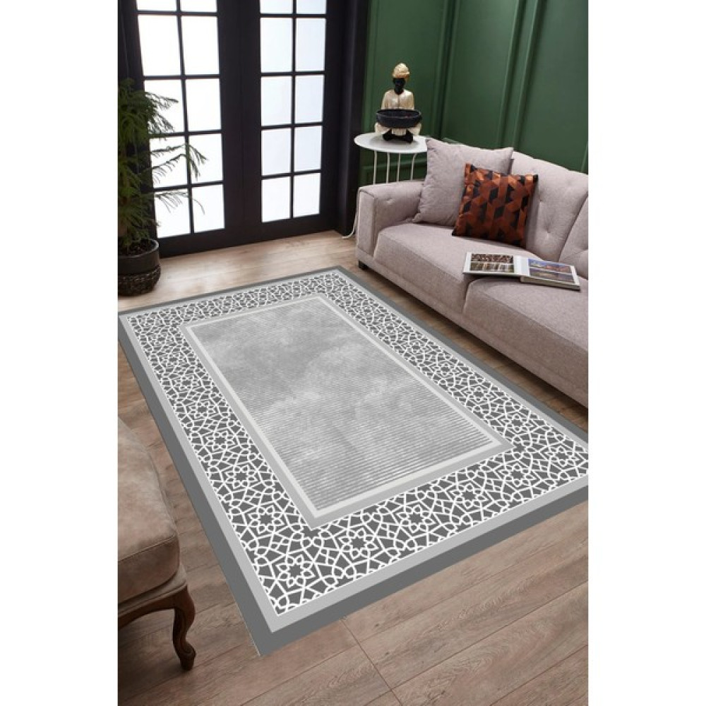 Micosa Halı Dijital Baskılı Kaymaz Taban Yıkanabilir Salon Halısı Mutfak Halısı Koridor Halısı - 60 x 90 cm - Renkli Salon Halısı Fiyatı