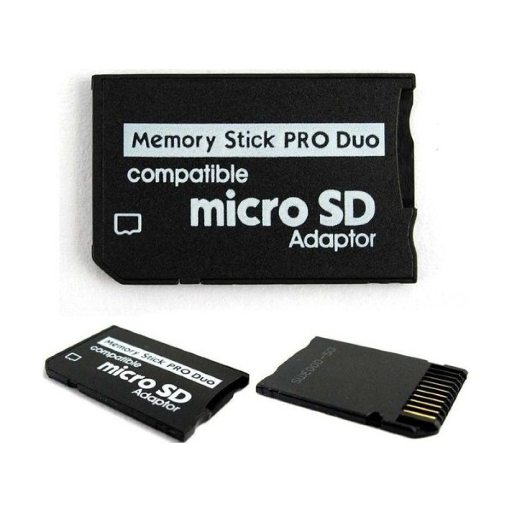 Micro Sd Memory Stick Pro Duo Adaptörü - Siyah PS Vita Oyunları Fiyatı
