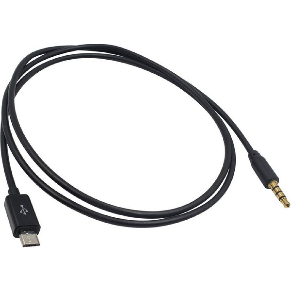 Micro USB Stereo Kablo Micro USB Aux Kablo 50 cm Ses Kartı Kablosu - Siyah Kulaklık Aksesuarı Fiyatı