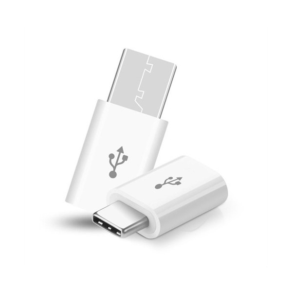 Micro Usb To Type-C Dönüştürücü - Beyaz Bilgisayar Çevirici ve Adaptörü Fiyatı