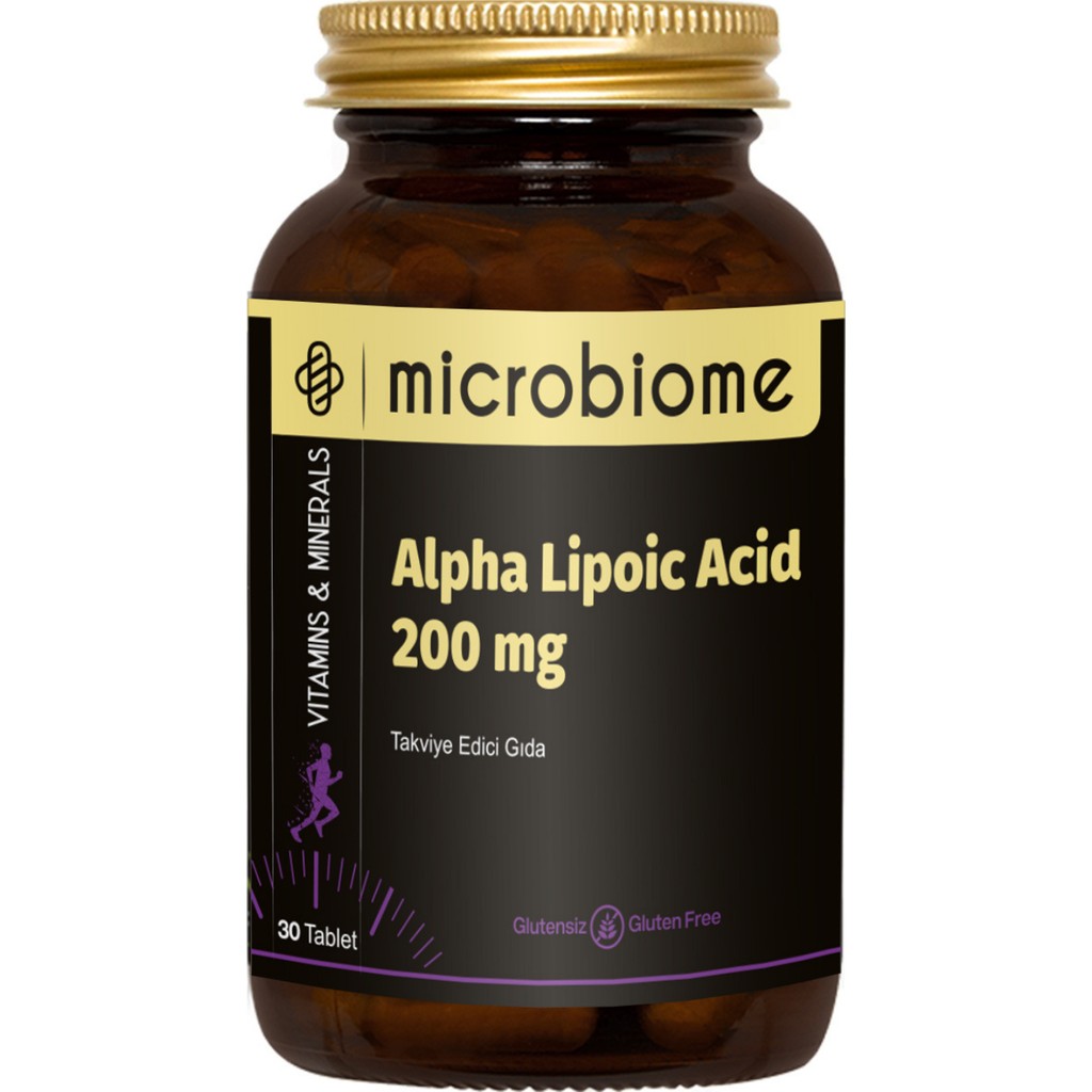 Microbiome Alpha Lipoic Acid 200 Mg 30 Tablet Alfa Lipoik Asit" Sağlık / Diyet Fiyatı