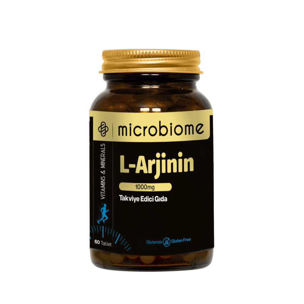 Microbiome L-arjinin 1000 Mg 60 Tablet ( L-arginine ) Sporcu Besinleri Fiyatı