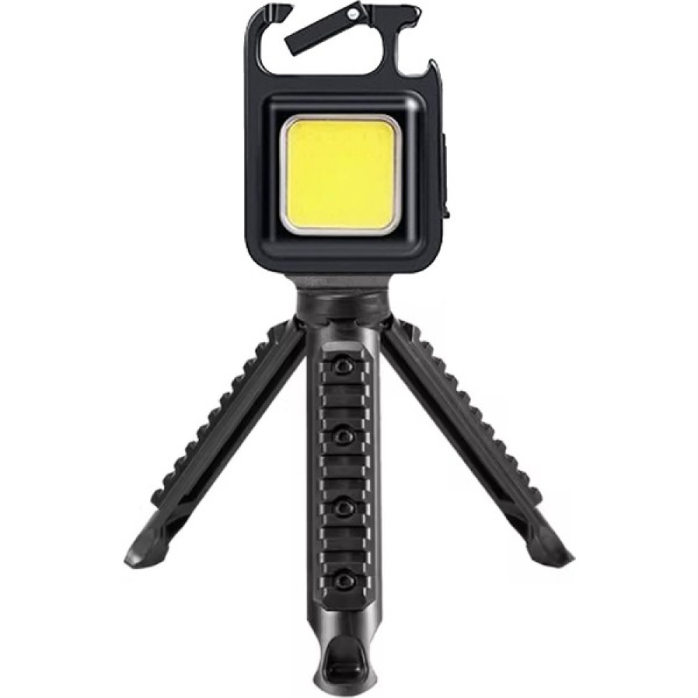 Microcase Tripodlu Cob LED Mıknatıslı Şişe Açacağı Portatif Mutfak Ev Garaj Kamp Outdoor LED Lamba - AL3806 - Siyah Oto Boyaları Fiyatı