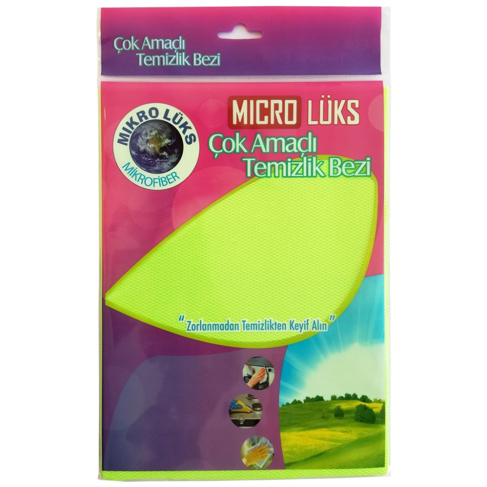 Microlüks Çok Amaçlı Mikrofiber Temizlik Bezi Deterjan ve Temizlik Ürünleri Fiyatı